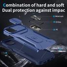 For iPhone 11 Sliding Camshield Holder Phone Case(Blue) - 3