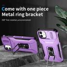 For iPhone 11 Sliding Camshield Holder Phone Case(Purple) - 2