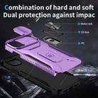 For iPhone 11 Sliding Camshield Holder Phone Case(Purple) - 3