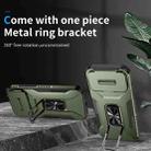 For iPhone 17 Pro Max Sliding Camshield Holder Phone Case(Alpine Green) - 2
