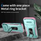 For iPhone 17 Pro Max Sliding Camshield Holder Phone Case(Pink + Grey Green) - 2