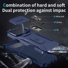 For iPhone 17 Pro Max Sliding Camshield Holder Phone Case(Blue) - 3