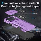 For iPhone 17 Pro Max Sliding Camshield Holder Phone Case(Purple) - 3