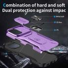 For iPhone 17 Sliding Camshield Holder Phone Case(Purple) - 3