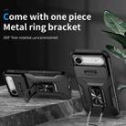 For iPhone 17 Air Sliding Camshield Holder Phone Case(Black) - 2