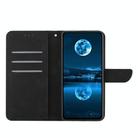 For Xiaomi Poco X7 Pro Stitching Embossed Leather Phone Case(Black) - 3