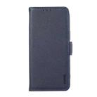 For Motorola Edge 50 ABEEL Side-Magnetic Litchi Pattern Leather RFID Phone Case(Blue) - 2