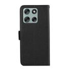 For Motorola Moto G86 5G ABEEL Side-Magnetic Litchi Pattern Leather RFID Phone Case(Black) - 3