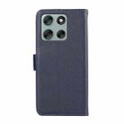 For Motorola Moto G86 5G ABEEL Side-Magnetic Litchi Pattern Leather RFID Phone Case(Blue) - 3