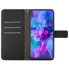 For Xiaomi 15 Ultra Rhombic Grid Texture Leather Phone Case(Black) - 3