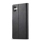 For Samsung Galaxy A07 4G LC.IMEEKE Calf Texture Leather Phone Case(Black) - 3