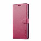 For Samsung Galaxy A07 4G LC.IMEEKE Calf Texture Leather Phone Case(Red) - 2