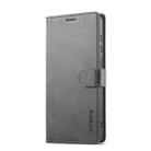 For Samsung Galaxy A07 4G LC.IMEEKE Calf Texture Leather Phone Case(Grey) - 2