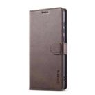 For Samsung Galaxy A07 4G LC.IMEEKE Calf Texture Leather Phone Case(Coffee) - 2