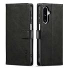 For Samsung Galaxy A17 5G LC.IMEEKE Calf Texture Leather Phone Case(Black) - 1