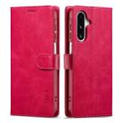 For Samsung Galaxy A17 5G LC.IMEEKE Calf Texture Leather Phone Case(Red) - 1