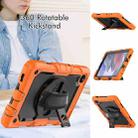 For Samsung Galaxy Tab A7 Lite T220 Silicone Hybrid PC Tablet Case with Shoulder Strap(Orange) - 3