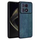 For Redmi K70 Ultra AZNS 3D Embossed Skin Feel Phone Case(Dark Green) - 1