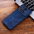 For Redmi K70 Ultra AZNS 3D Embossed Skin Feel Phone Case(Sapphire Blue) - 2