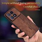 For Redmi K70 Ultra AZNS 3D Embossed Skin Feel Phone Case(Sapphire Blue) - 3