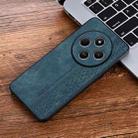 For Redmi 14C 4G / 14R AZNS 3D Embossed Skin Feel Phone Case(Dark Green) - 2