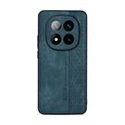 For Redmi Note 14 Pro 4G Global AZNS 3D Embossed Skin Feel Phone Case(Dark Green) - 2