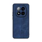 For Redmi Note 14 Pro 4G Global AZNS 3D Embossed Skin Feel Phone Case(Sapphire Blue) - 2