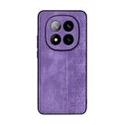 For Redmi Note 14 Pro 4G Global AZNS 3D Embossed Skin Feel Phone Case(Purple) - 2