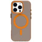 For iPhone 16 Pro Candy Magsafe PC Hybrid TPU Phone Case(Orange) - 2