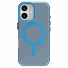 For iPhone 16 Plus Candy Magsafe PC Hybrid TPU Phone Case(Blue) - 2