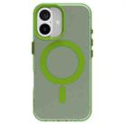 For iPhone 16 Plus Candy Magsafe PC Hybrid TPU Phone Case(Green) - 2