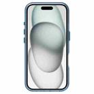 For iPhone 16 Candy Magsafe PC Hybrid TPU Phone Case(Blue) - 3