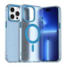 For iPhone 15 Pro Max Candy Magsafe PC Hybrid TPU Phone Case(Blue) - 1