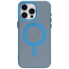 For iPhone 15 Pro Max Candy Magsafe PC Hybrid TPU Phone Case(Blue) - 2