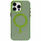 For iPhone 15 Pro Max Candy Magsafe PC Hybrid TPU Phone Case(Green) - 2