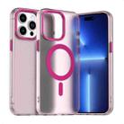For iPhone 15 Pro Candy Magsafe PC Hybrid TPU Phone Case(Red) - 1