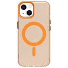 For iPhone 15 Candy Magsafe PC Hybrid TPU Phone Case(Orange) - 2