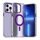 For iPhone 13 Pro Candy Magsafe PC Hybrid TPU Phone Case(Purple) - 1