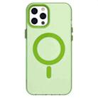 For iPhone 12 Pro Candy Magsafe PC Hybrid TPU Phone Case(Green) - 2