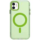 For iPhone 12 Candy Magsafe PC Hybrid TPU Phone Case(Green) - 2