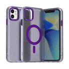 For iPhone 12 Candy Magsafe PC Hybrid TPU Phone Case(Purple) - 1