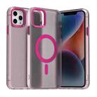 For iPhone 11 Pro Max Candy Magsafe PC Hybrid TPU Phone Case(Red) - 1