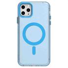 For iPhone 11 Pro Max Candy Magsafe PC Hybrid TPU Phone Case(Blue) - 2