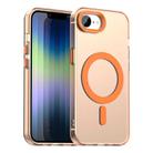 For iPhone 16e Candy Magsafe PC Hybrid TPU Phone Case(Orange) - 1