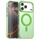For iPhone 17 Pro Max Candy Magsafe PC Hybrid TPU Phone Case(Green) - 1