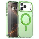 For iPhone 17 Pro Candy Magsafe PC Hybrid TPU Phone Case(Green) - 1