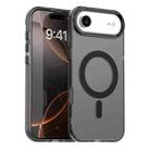 For iPhone 17 Air Candy Magsafe PC Hybrid TPU Phone Case(Black) - 1