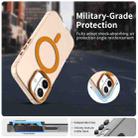 For iPhone 17 Candy Magsafe PC Hybrid TPU Phone Case(Orange) - 2