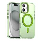 For iPhone 17 Candy Magsafe PC Hybrid TPU Phone Case(Green) - 1