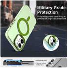 For iPhone 17 Candy Magsafe PC Hybrid TPU Phone Case(Green) - 2